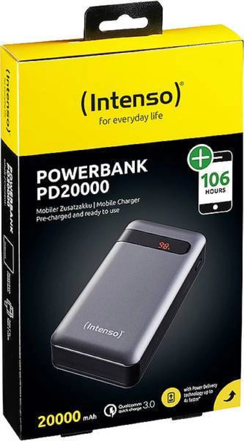 Intenso PD20000 20000mAh Γκρι