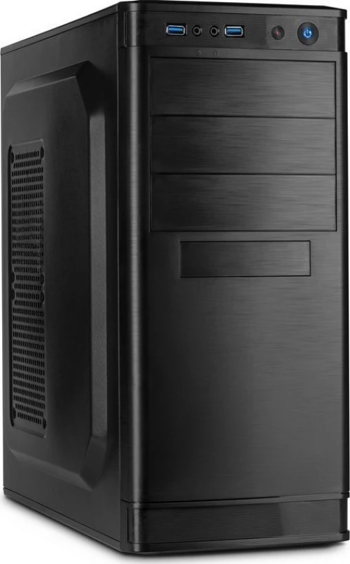 Inter-Tech IT-5905 Midi-Tower Μαύρος (Μαύρο)
