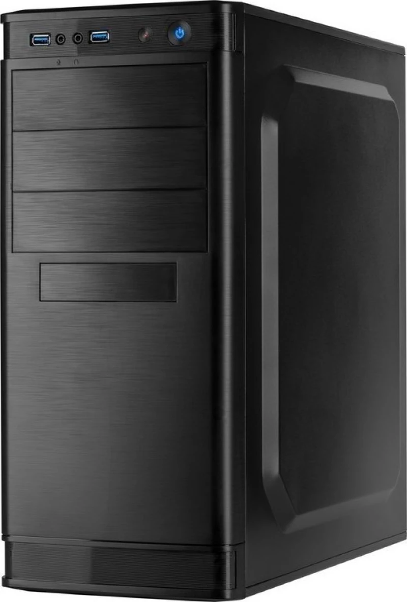 Inter-Tech IT-5905 Midi-Tower Μαύρος (Μαύρο)