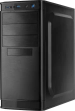 Inter-Tech IT-5905 Midi-Tower Μαύρος (Μαύρο)
