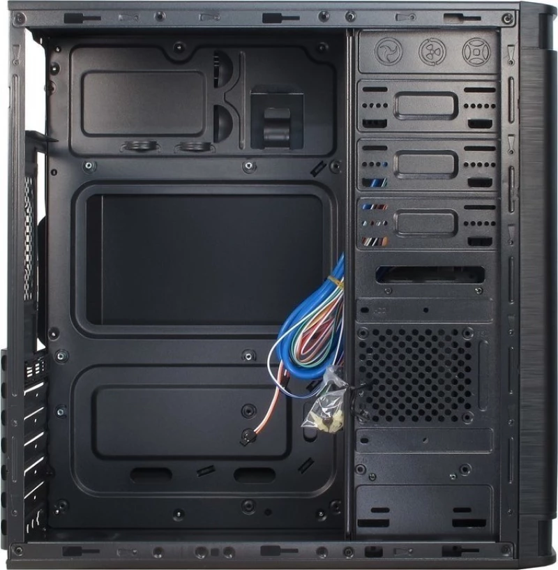 Inter-Tech IT-5905 Midi-Tower Μαύρος (Μαύρο)