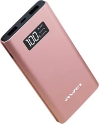 Awei P60K 10000mAh Ροζ Χρυσό