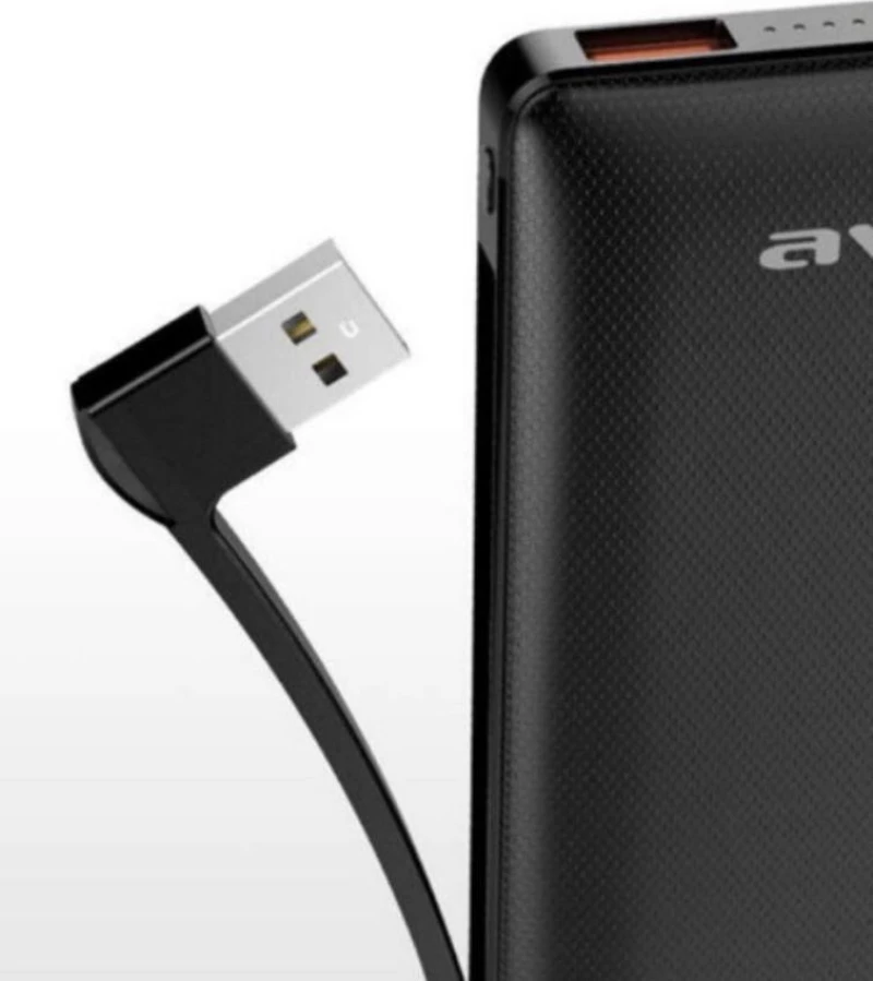 Awei P43K 10000mAh Μαύρο