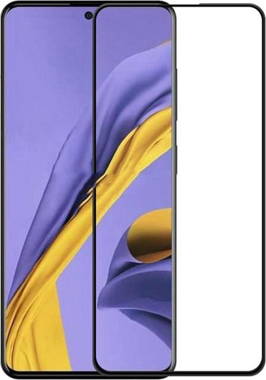 Tempered Glass Τζαμάκι Προστασίας Full Glue για iPhone 12 Mini - Μαύρο