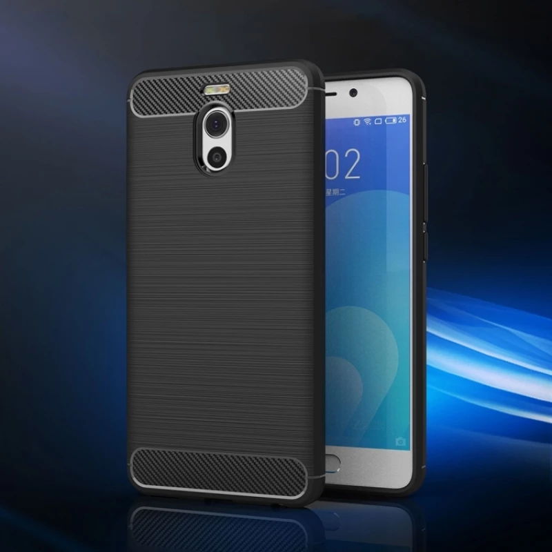 Brushed Carbon Μπλε (Meizu M6 Note)