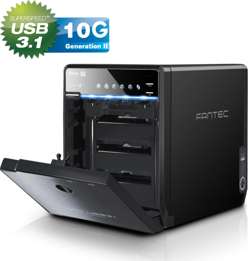Fantec Qb-35U31 4X3,5 Usb 3.1