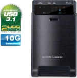 Fantec Qb-X2U31R Black 2 X 3,5 Sata Raid Hdd Usb 3.1
