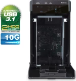 Fantec Qb-X2U31R Black 2 X 3,5 Sata Raid Hdd Usb 3.1