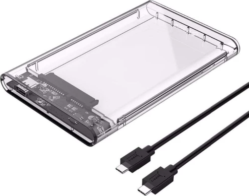 Orico Εξωτερική Θήκη Για 2.5\\\\\\" Hdd 2139C3, Usb 3.1, 10Gbps, 4Tb, Διάφανη