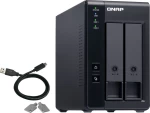 Qnap Tr-002 Συστοιχία Δίσκων Μαύρος (Μαύρο)