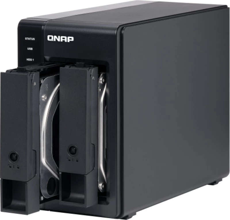 Qnap Tr-002 Συστοιχία Δίσκων Μαύρος (Μαύρο)