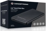 Θήκη Για Σκληρούς Δίσκους 2,5" Conceptronic Type-C USB3.1