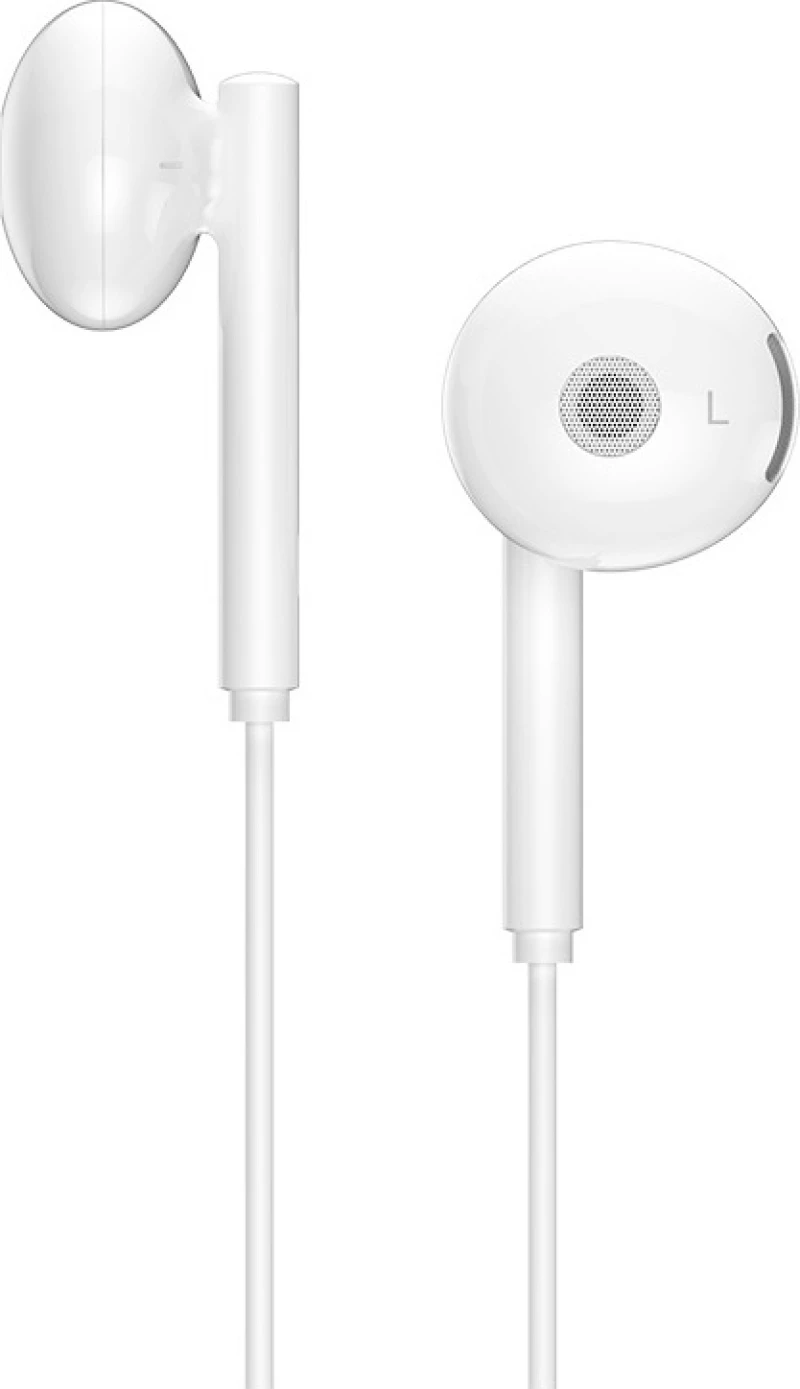 Hoco L10 Earbuds Handsfree με Βύσμα USB-C Λευκό