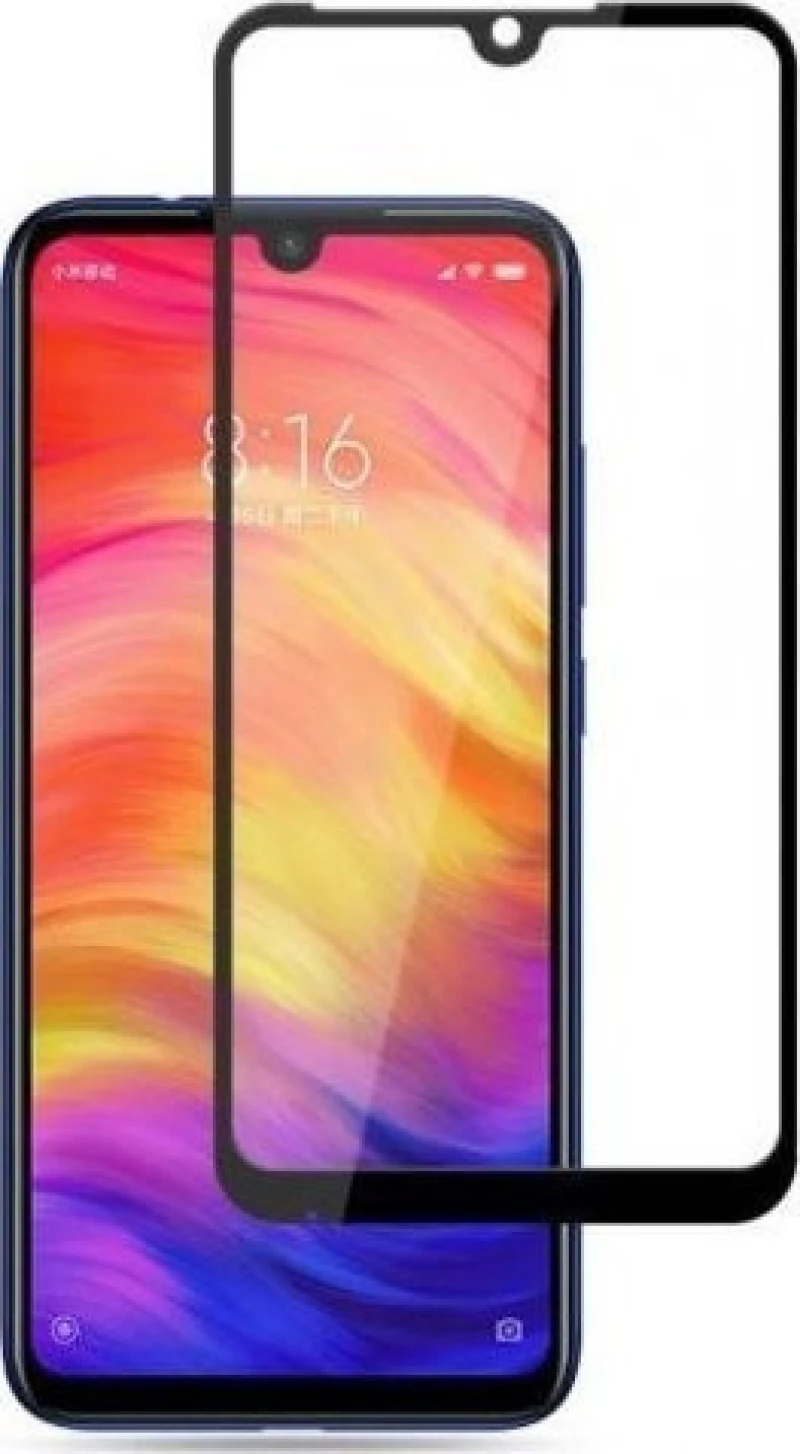 Full Glue Full Face Tempered Glass Black (Redmi Note 7/7 Pro)