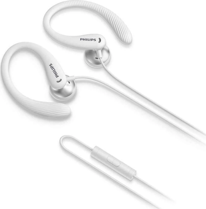 Philips TAA1105 Earbuds Handsfree με Βύσμα 3.5mm Λευκό