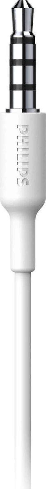 Philips TAA1105 Earbuds Handsfree με Βύσμα 3.5mm Λευκό