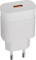 XO USB Wall Adapter Λευκό (L36)