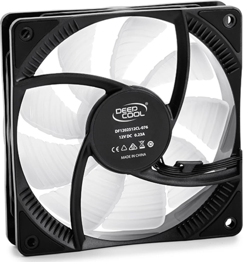 Deepcool Cf120 Single Rgb Cooling Fan 120Mm Black Deepcool