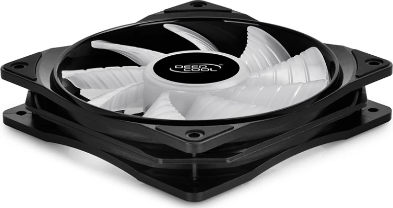 Deepcool Cf120 Single Rgb Cooling Fan 120Mm Black Deepcool