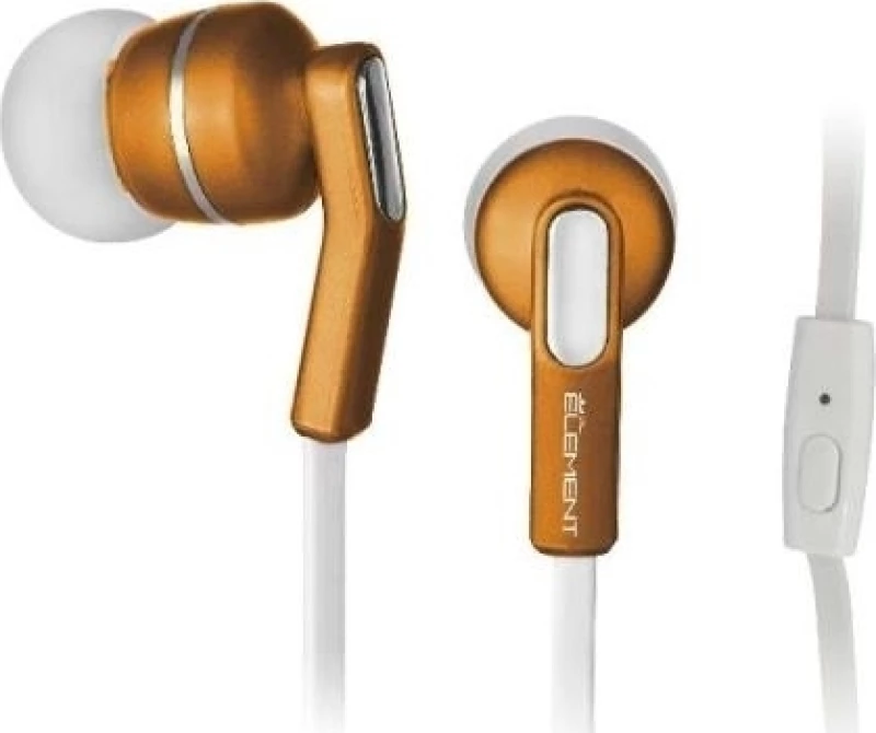 Element PR-160 In-ear Handsfree με Βύσμα 3.5mm Κίτρινο