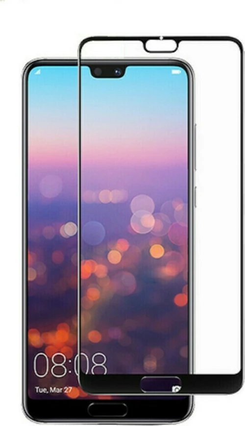 Full Glue Full Face Tempered Glass Black (Huawei P20 Pro)