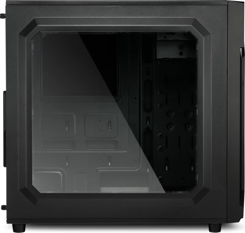 Sharkoon Vg6-W Rgb Midi Atx Tower Μαύρος (Μαύρο)