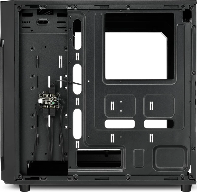 Sharkoon Vg6-W Rgb Midi Atx Tower Μαύρος (Μαύρο)