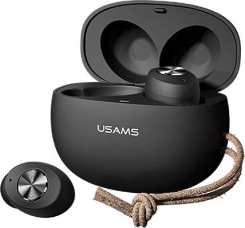 Usams US-ES001 In-ear Bluetooth Handsfree Μαύρο