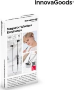 InnovaGoods Magnetic Wireless Headphones In-ear Bluetooth Handsfree Μαύρο