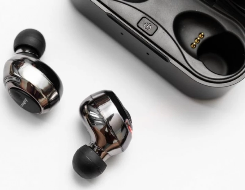 Jabees Firefly Pro In-ear Bluetooth Handsfree Ασημί