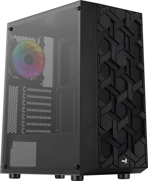 Aerocool Hive-G-BK-v3 Midi Tower Μαύρος (Μαύρο)