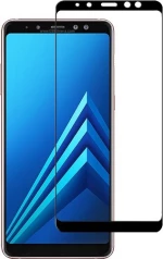 Full Face Tempered Glass Black (Galaxy A8+ 2018)