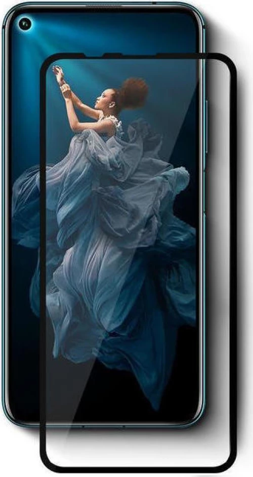 Full Face Tempered Glass Μαύρο (Honor 20 Pro)