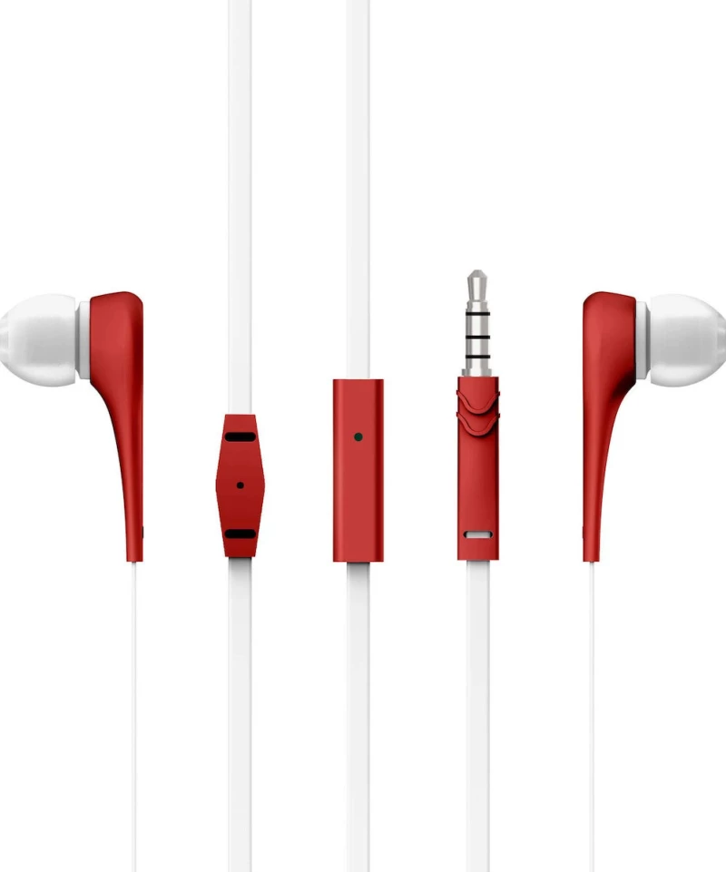 Energy Sistem Style 1+ In-ear Handsfree με Βύσμα 3.5mm Κόκκινο