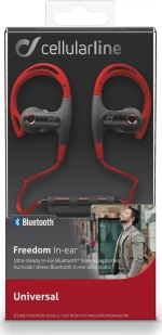 Cellular Line Freedom Bluetooth Handsfree Κόκκινο