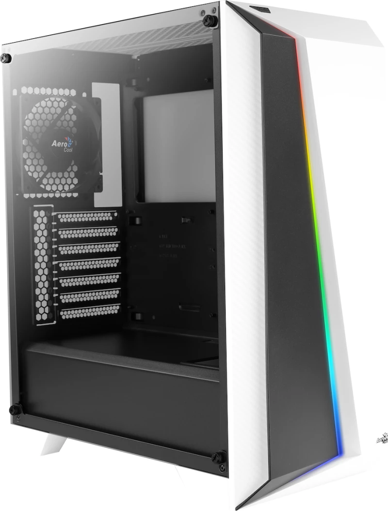Aerocool CYLONPROWG Midi-Tower Λευκός (Άσπρος)