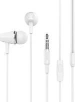 Hoco M34 In-ear Handsfree με Βύσμα 3.5mm Λευκό