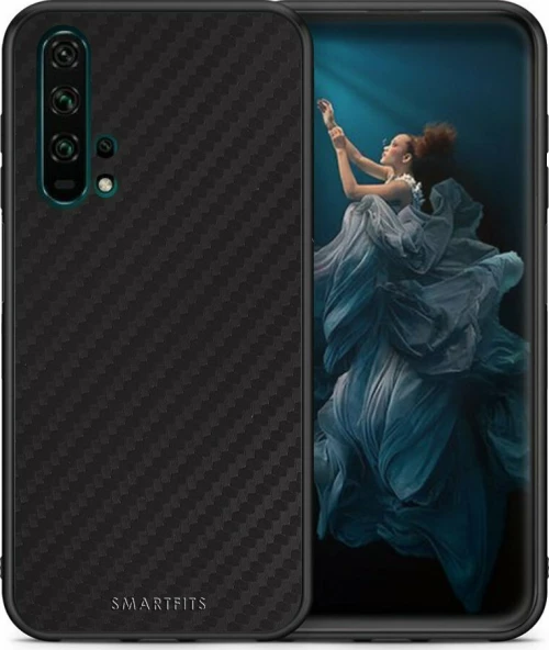 Carbon Black - Honor 20 Pro θήκη +ΔΩΡΕΑΝ Ring Holder