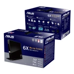 Asus Sbc-06D2X-U Μονάδα Οπτικού Δίσκου Μαύρος (Μαύρο) Blu-Ray Dvd Combo