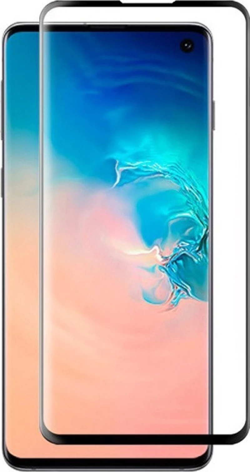 Full Glue Tempered Glass Black (Redmi Note 9)