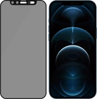 PanzerGlass Dual Privacy CamSlider Full Face Tempered Glass Black (iPhone 12 Pro Max)