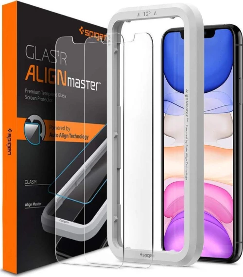 Spigen ALIGNmaster Tempered Glass (iPhone 11)