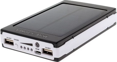 Power Bank Solar Ηλιακος Φορτιστης 20000Mah (8-10000Mah Πραγματικη)
