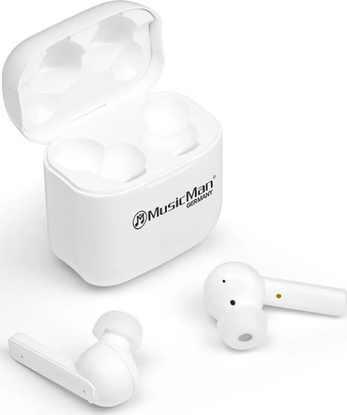 Music Man BT-X52 In-ear Bluetooth Handsfree Λευκό
