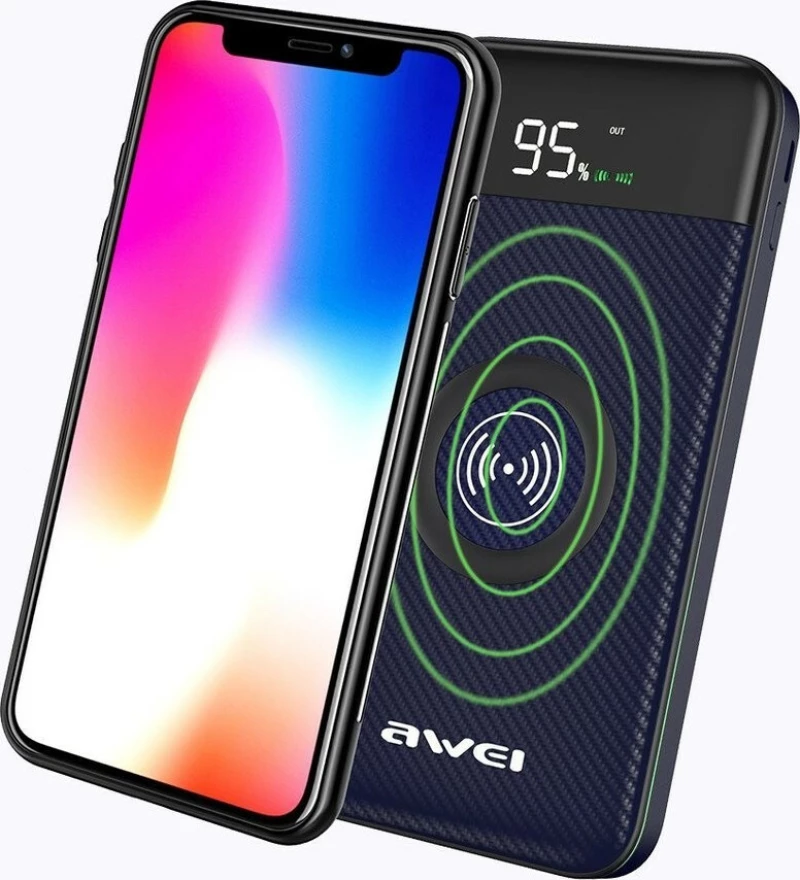 Awei P71K 10000mAh Μαύρο