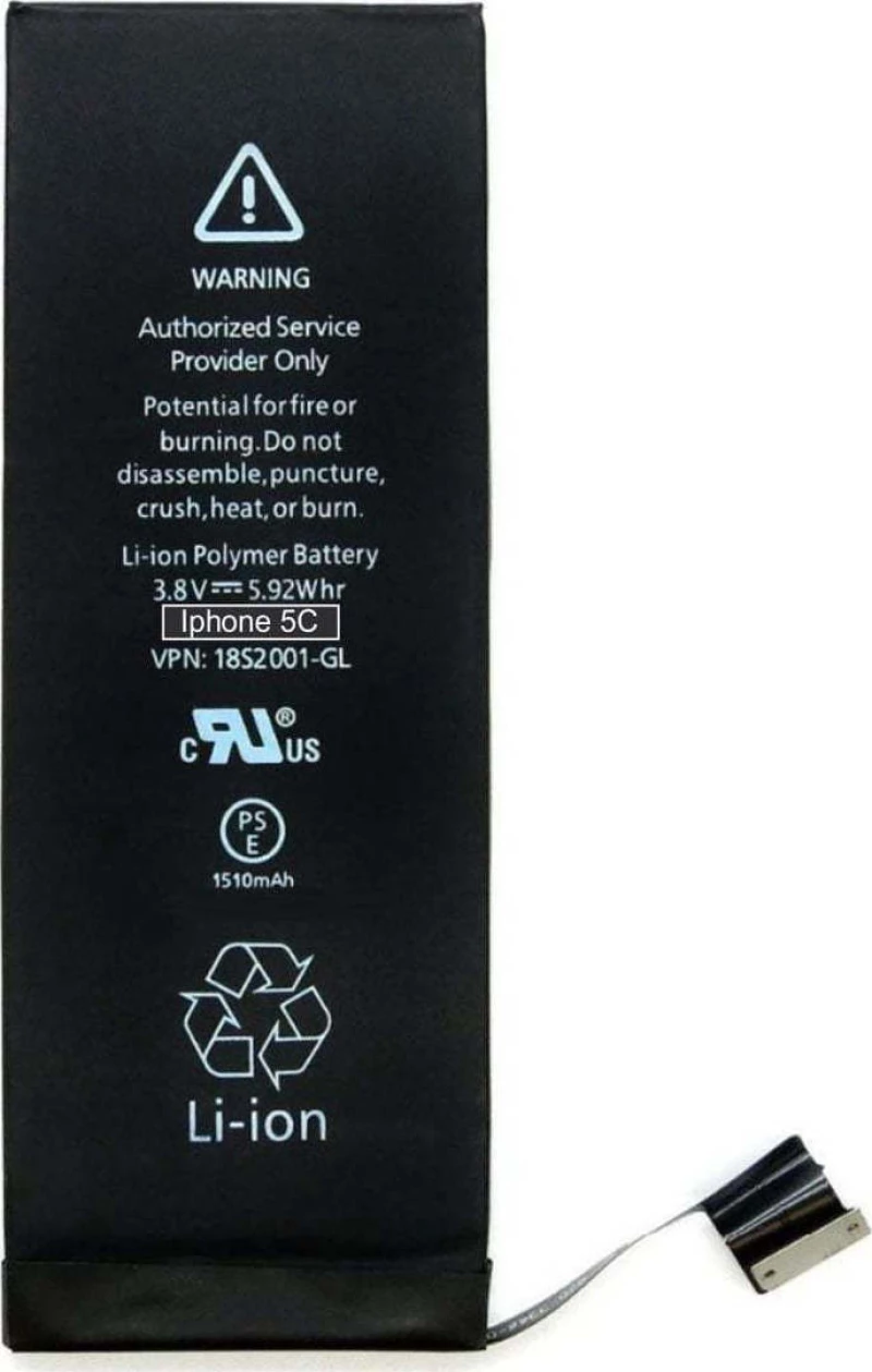 616-0667 (iPhone 5c) 1510mAh