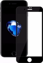3D Full Face Tempered Glass Black (iPhone 8 / 7)