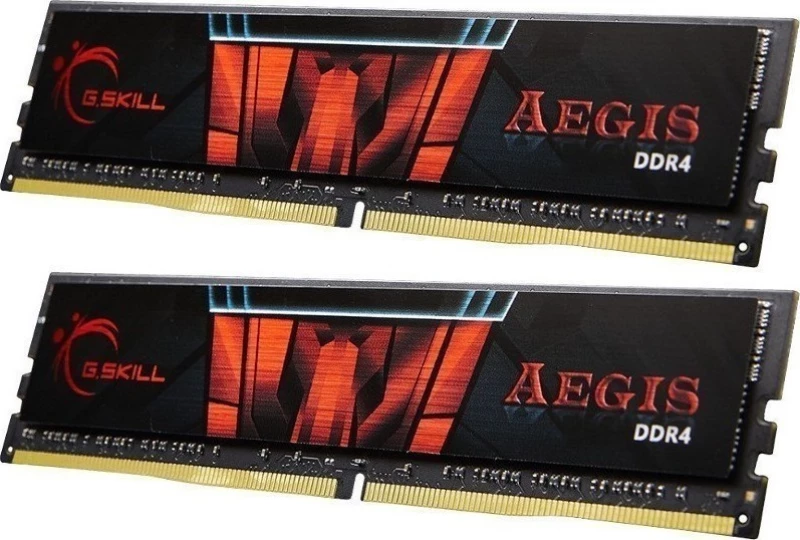 G.Skill Aegis 16GB DDR4-2400MHz (F4-2400C17D-16GIS)