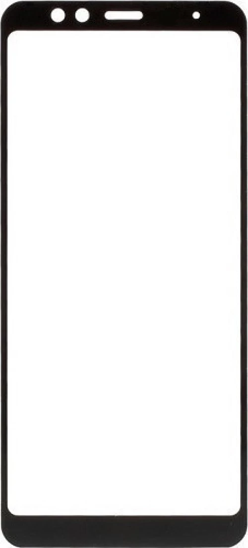 Full Glue Full Face Tempered Glass Black (Galaxy J6+)
