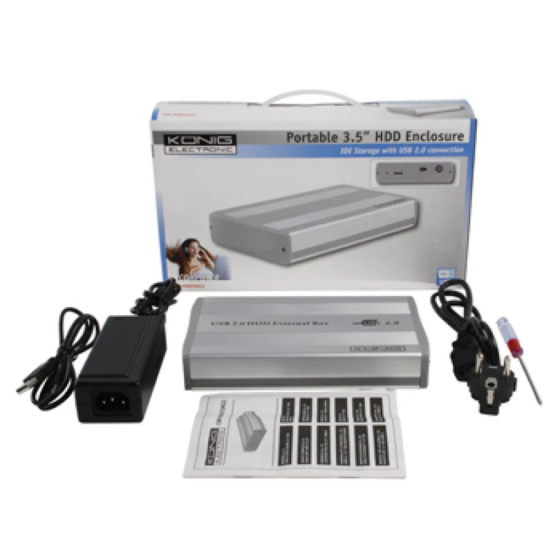 Konig Usb 2.0 Θήκη Σκληρών Δίσκων Ide 3.5" Cmp-Mobstor 22